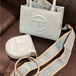 Telfar Sky Blue Mini Bag Set